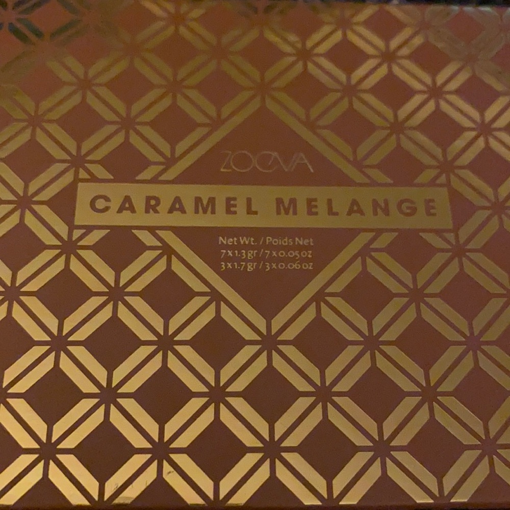 Zoeva Caramel Melange Palette